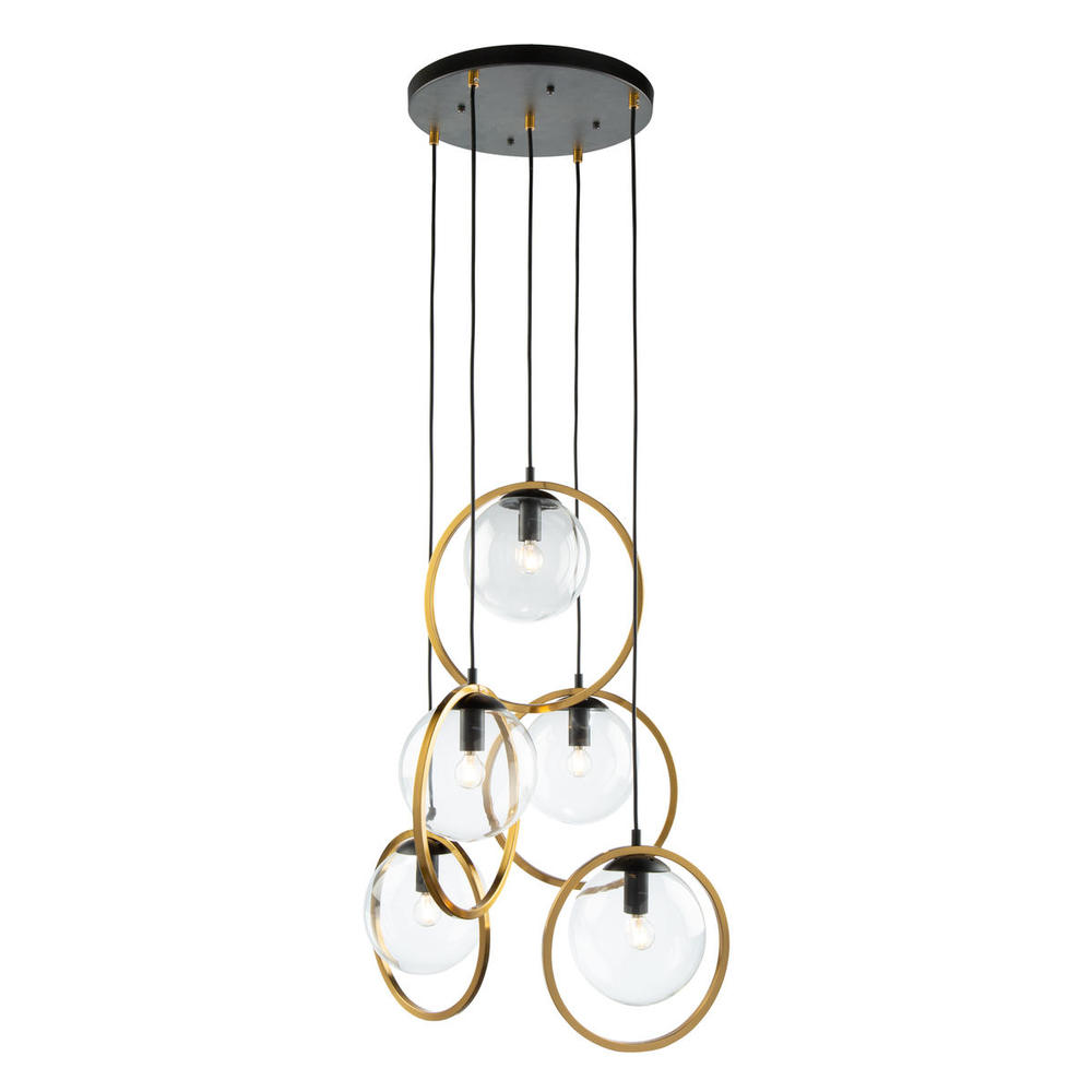 Lugano 5 Light Cord Pendant