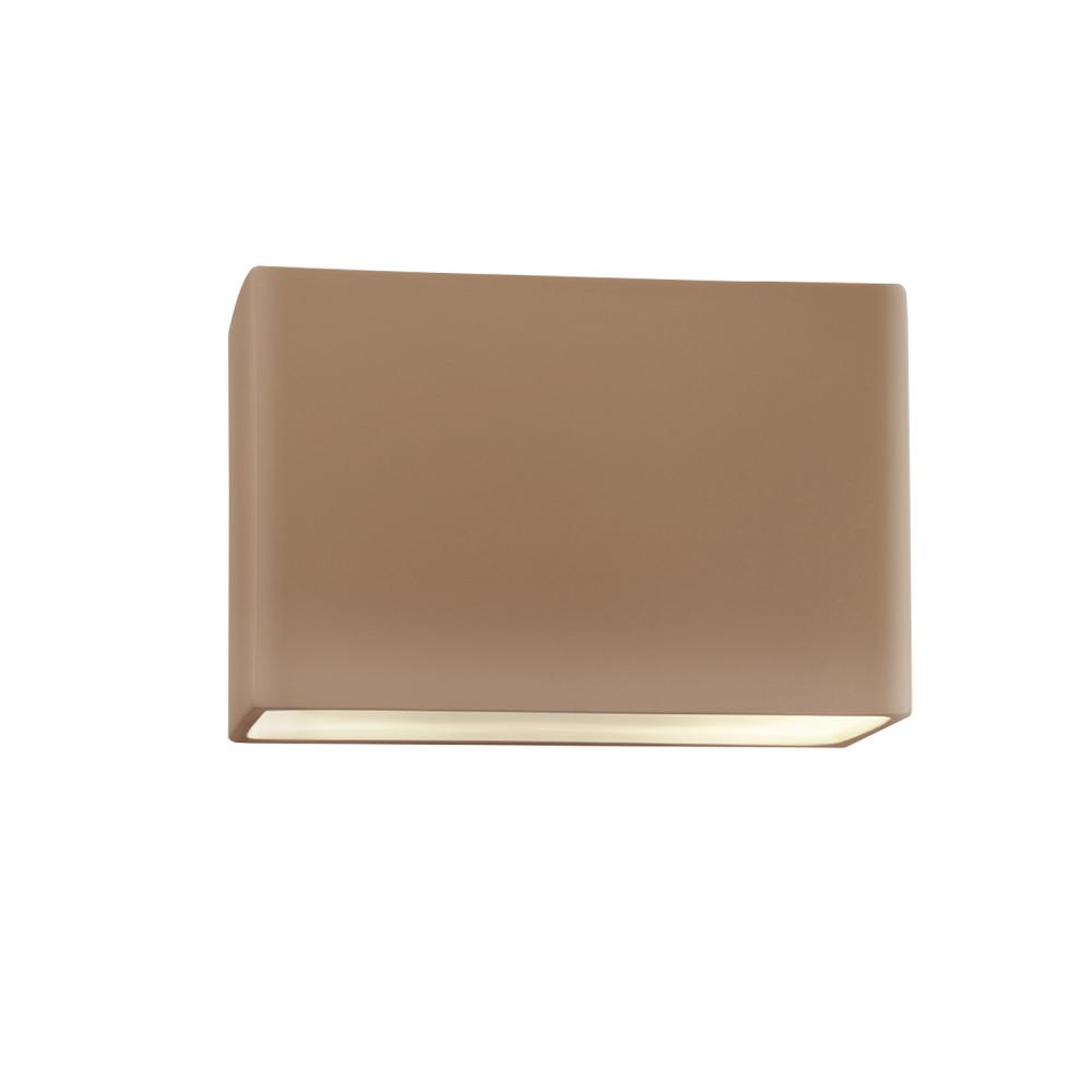 Large ADA Rectangle (Outdoor) Wall Sconce - Closed Top