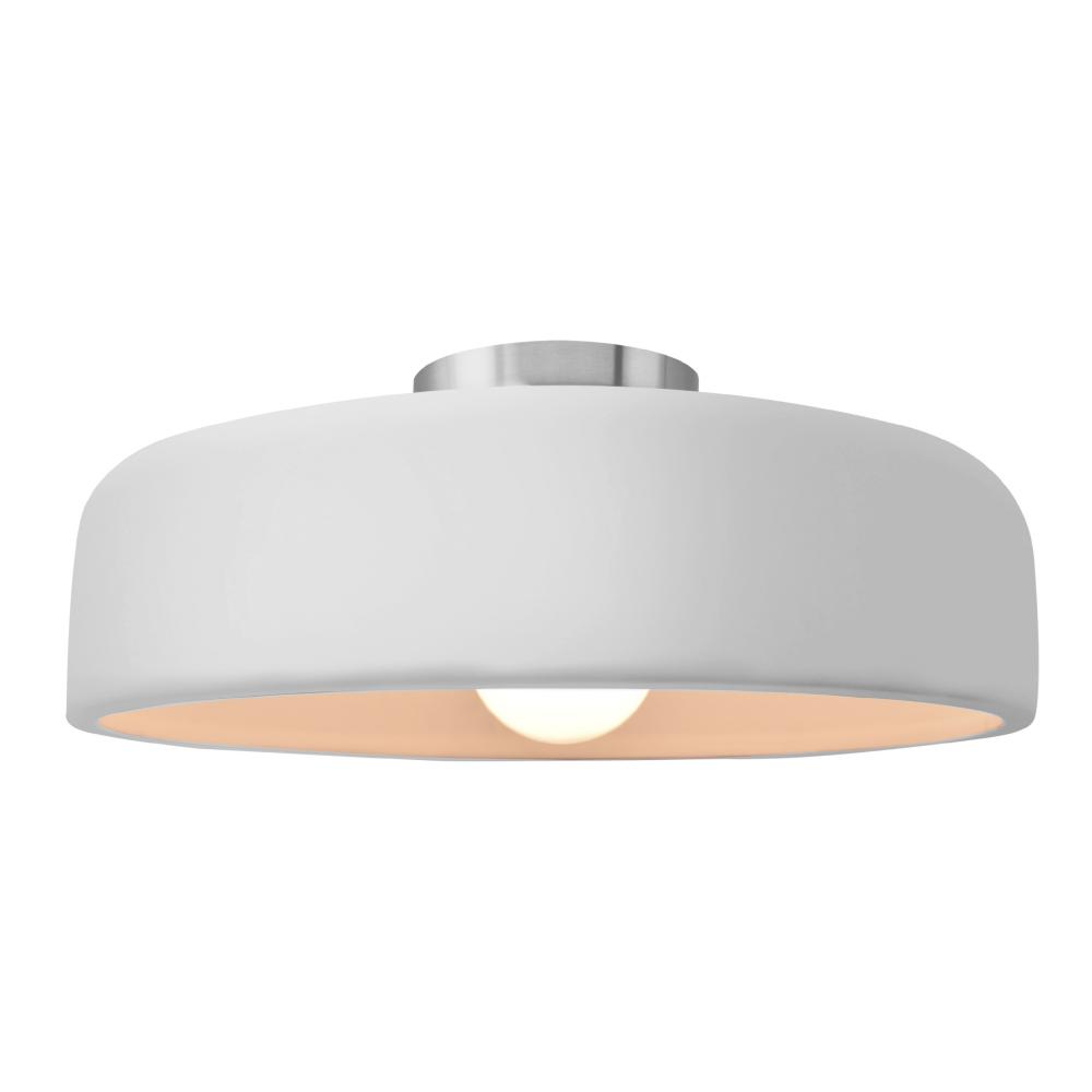 Large Spire LED Semi-Flush