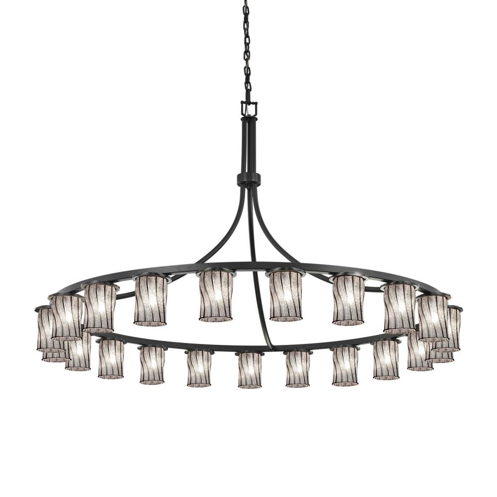 Dakota Downlight 21-Light 1-Tier Chandelier