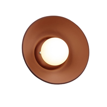 Justice Design Group CER-3030-CLAY - Coupe Wall Sconce