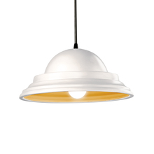 Justice Design Group CER-6205-MTGD-MBLK-BKCD - Classic Pendant