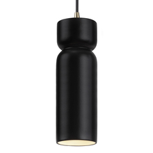 Justice Design Group CER-6510-CRB-ABRS-BKCD - Tall Hourglass Pendant