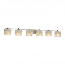 Justice Design Group ALR-8416-55-NCKL - Union 6-Light Bath Bar