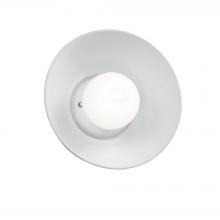 Justice Design Group CER-3030-WHT - Coupe Wall Sconce