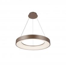 Justice Design Group ACR-4060-OPAL-LTBZ - Sway 15" Round LED Pendant