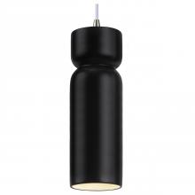 Justice Design Group CER-6510-CRB-NCKL-WTCD-LED1-700 - Tall Hourglass LED Pendant