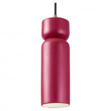 Justice Design Group CER-6510-CRSE-ABRS-BKCD-LED1-700 - Tall Hourglass LED Pendant