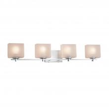 Justice Design Group FSN-8444-55-FRCR-CROM - Era 4-Light Bath Bar