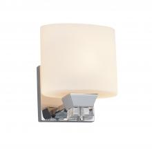 Justice Design Group FSN-8471-30-OPAL-CROM - Ardent 1-Light Wall Sconce