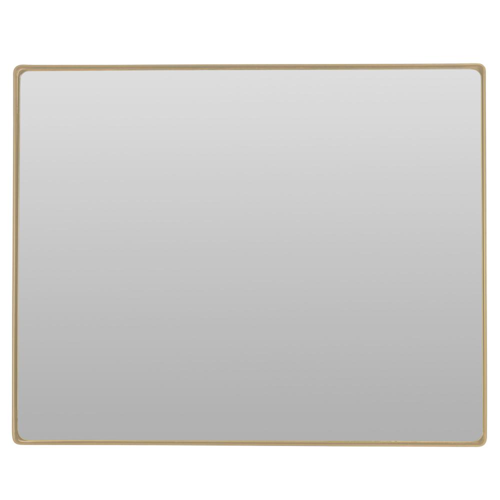 Kye 24x30 Rectangular Rounded Wall Mirror - Gold