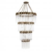 Varaluz 309C30HG - Matrix 30-Lt 4-Tier Chandelier - Havana Gold