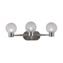 Varaluz 358B03BN - Kiara 3-lt Bath - Brushed Nickel