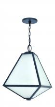 Crystorama GLA-9705-OP-BC - Brian Patrick Flynn for Crystorama Glacier 3 Light Black Charcoal Outdoor Pendant