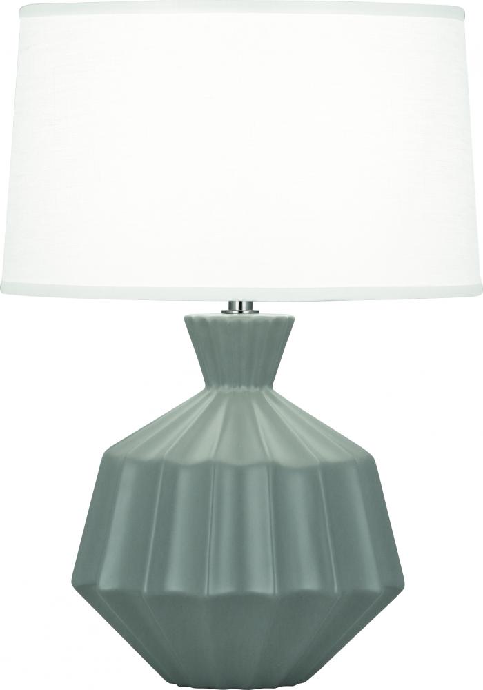 Matte Smoky Taupe Orion Table Lamp