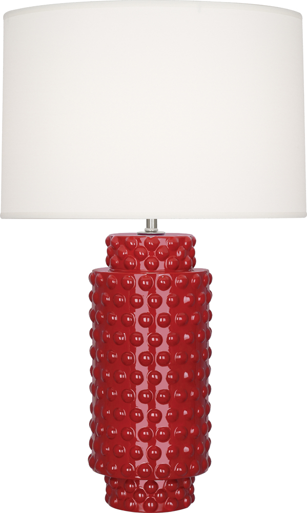 Ruby Red Dolly Table Lamp