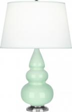 Robert Abbey 258X - Celadon Small Triple Gourd Accent Lamp