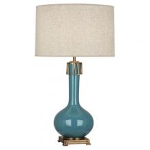 Robert Abbey OB992 - Steel Blue Athena Table Lamp