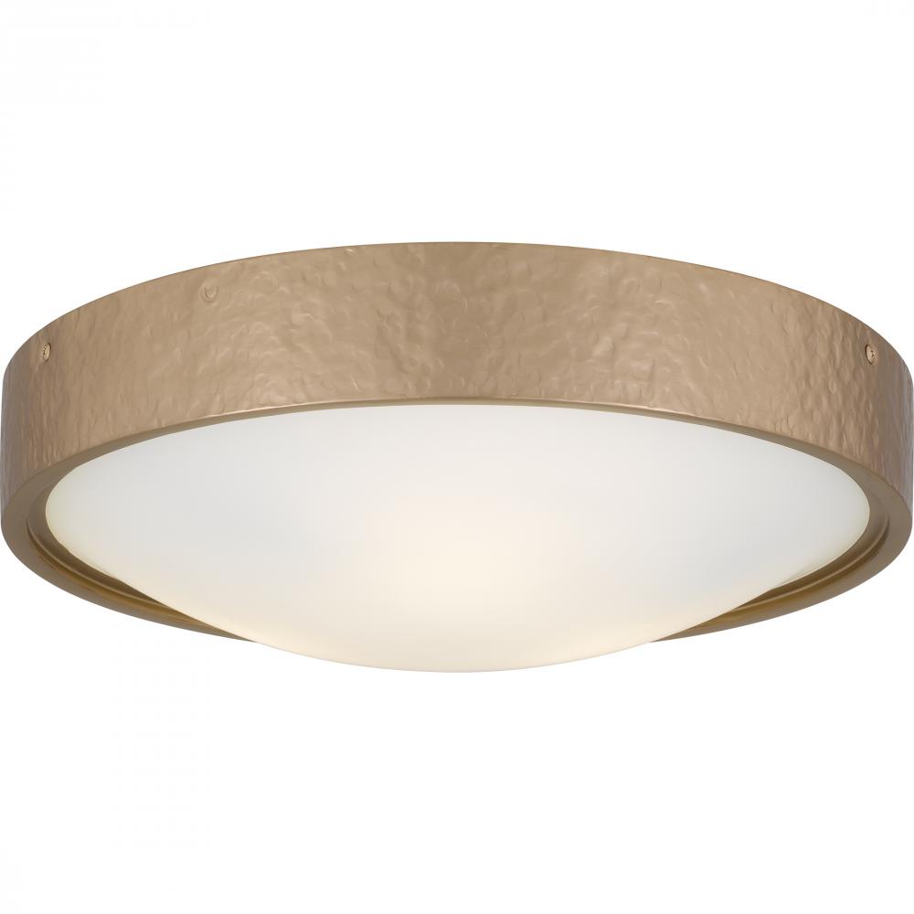 Grendelle 3-Light Bronze Gold Flush Mount