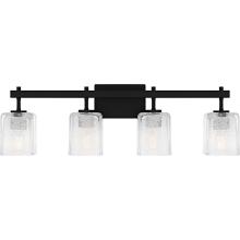 Quoizel BTH8631MBK - Brenthouse 4-Light Matte Black Bath Light