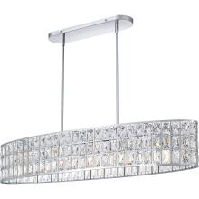 Quoizel GIB542C - Gibson 5-Light Polished Chrome Linear Chandelier