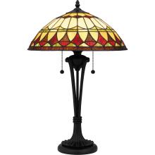 Quoizel TF16143MBK - Tiffany Table Lamp