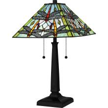 Quoizel TF16144MBK - Tiffany Table Lamp