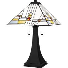 Quoizel TF16146MBK - Tiffany Table Lamp