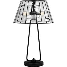 Quoizel TF6176MBK - Rainier 4-Light Matte Black Table Lamp