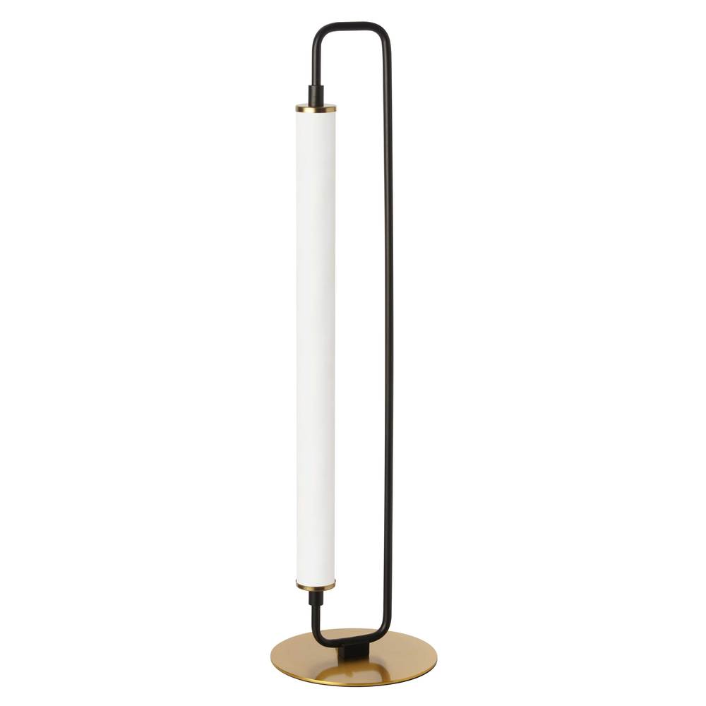 20W Table Lamp, MB & AGB w/ WH Acrylic