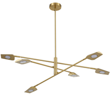 Dainolite CAR-4030LEDC-AGB - 39W Chandelier, AGB