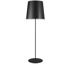 Dainolite MM681F-BK-797 - 1LT Drum Floor Lamp w/ Jtone BK Shade, BK