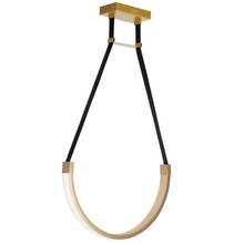 Dainolite REG-241LEDP-AGB - 30W Pendant, AGB With WH Silicone Diff