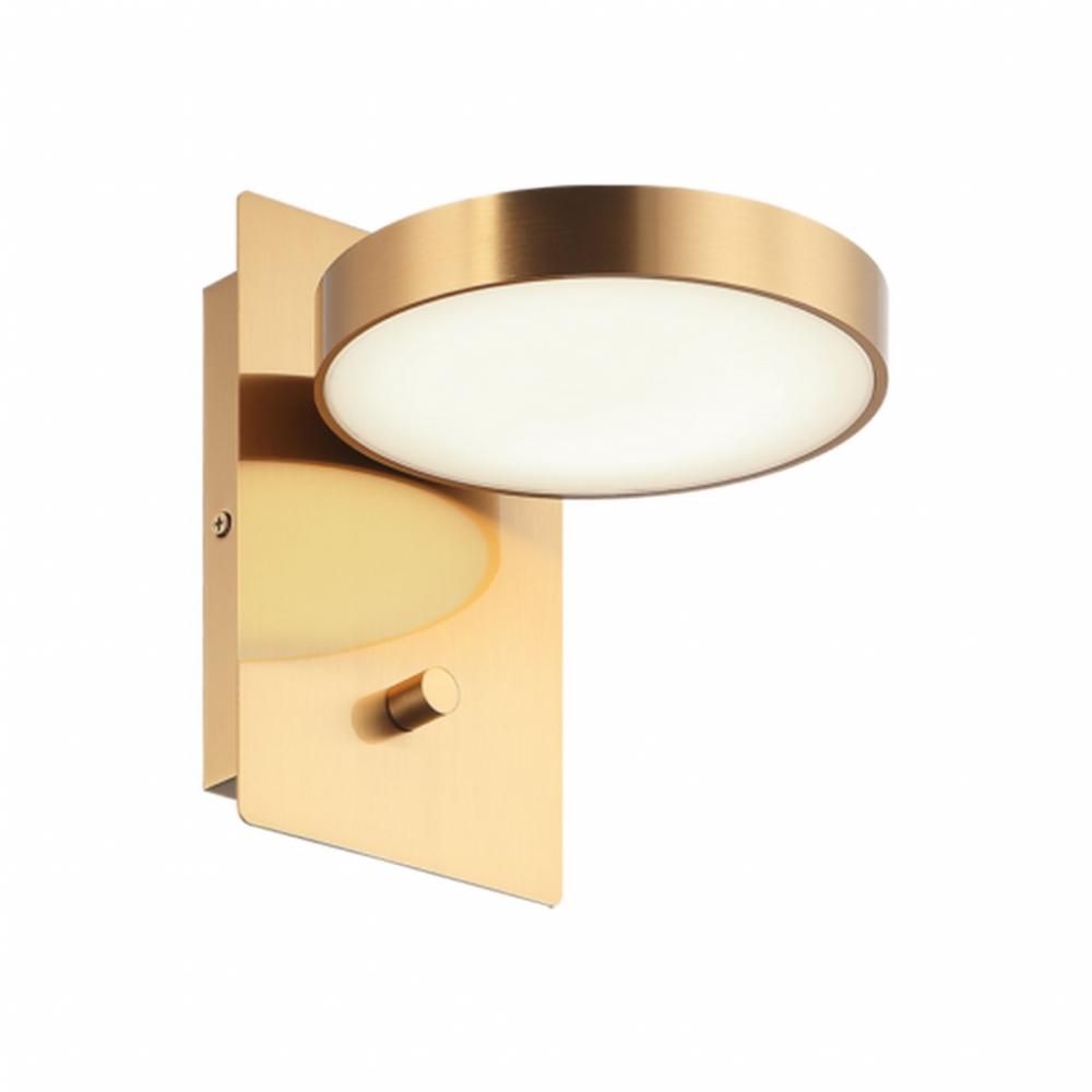Azton Aged Gold Brass WALL SCONCE