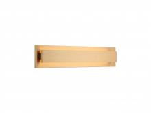 Matteo Lighting S11118AG - 1LT 18" W "Baretta" Aged Gold Wall Sconce