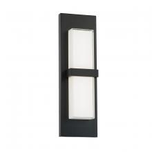 WAC Canada WS-W21116-30-BK - BANDEAU Outdoor Wall Sconce Light