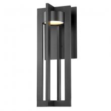 WAC Canada WS-W48620-BK - CHAMBER Outdoor Wall Sconce Light