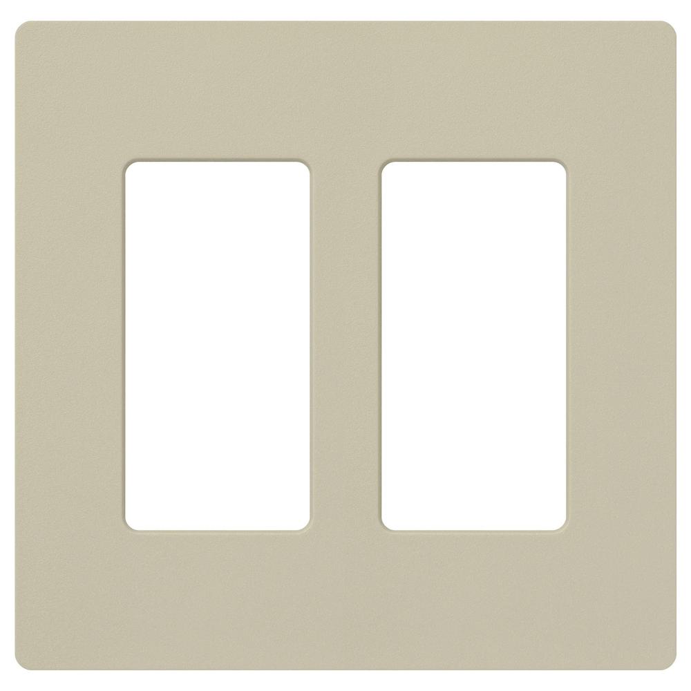 SATIN WALLPLATE 2G CY