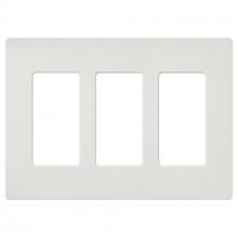 Lutron Electronics SC-3-LG - SATIN WALLPLATE 3G LG