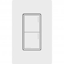 Lutron Electronics RRST-W2B-WH - RA3 2B SUNNATA KEY WH