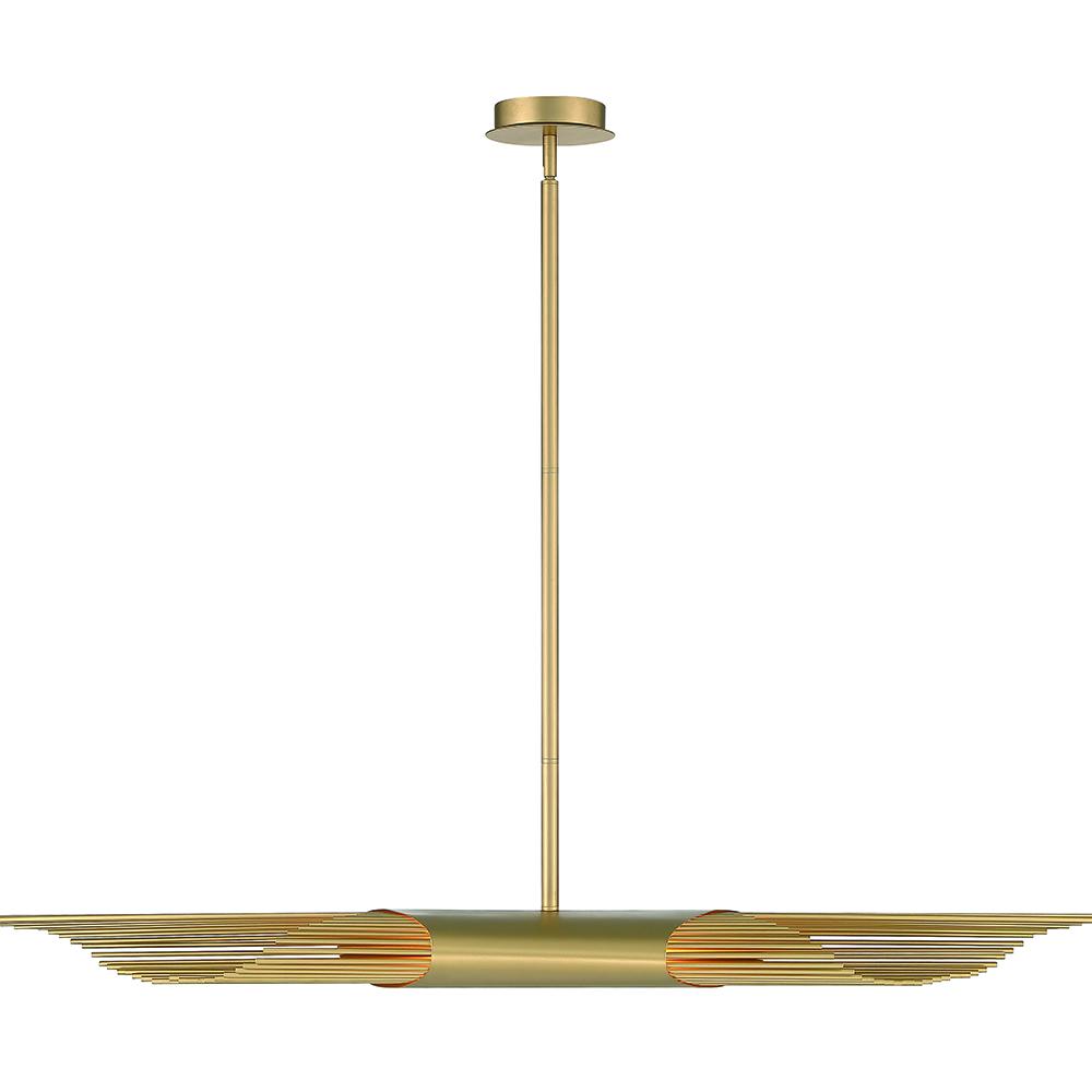 Umura 2 Light Chandelier in Gold