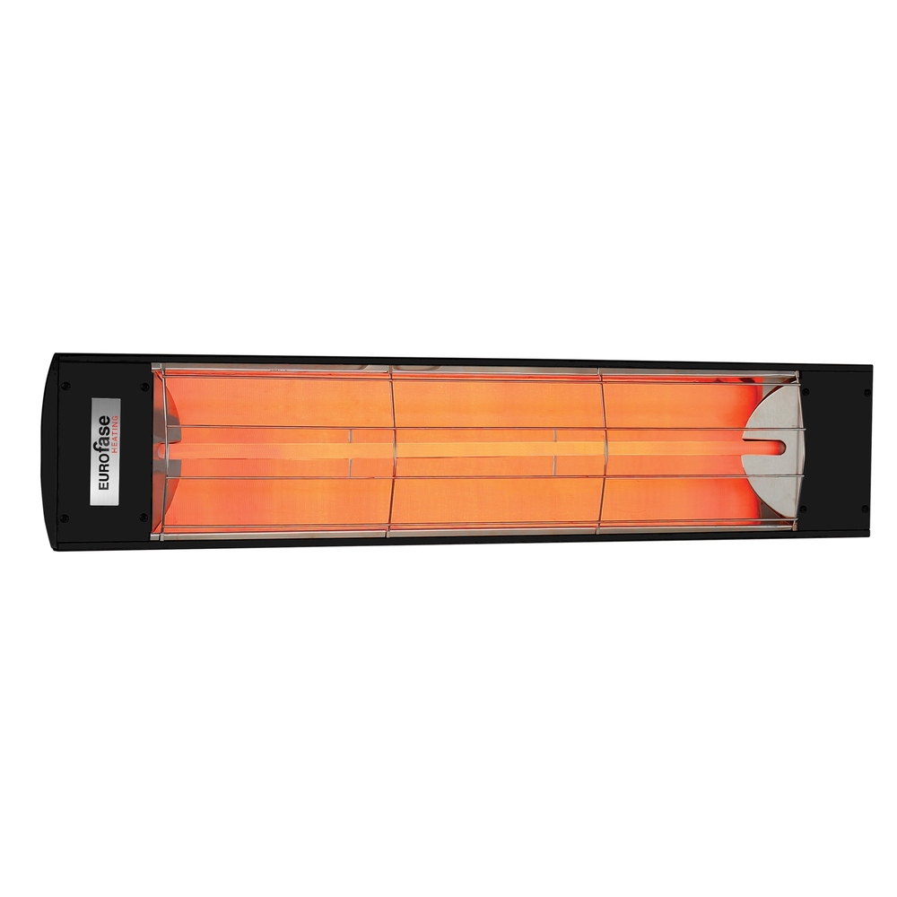 Eurofase EF25240B Single Element 39 Inch 2500 Watt Electric Patio Heater