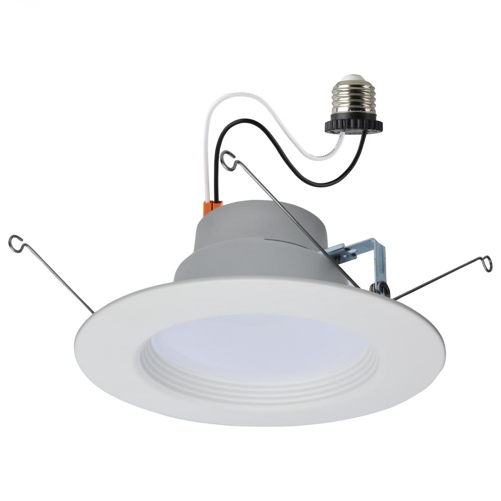 LED Retrofit Downlight; 7/10/13 Wattage Selectable; CCT and Lumens Selectable; 120 Volt; ColorQuick