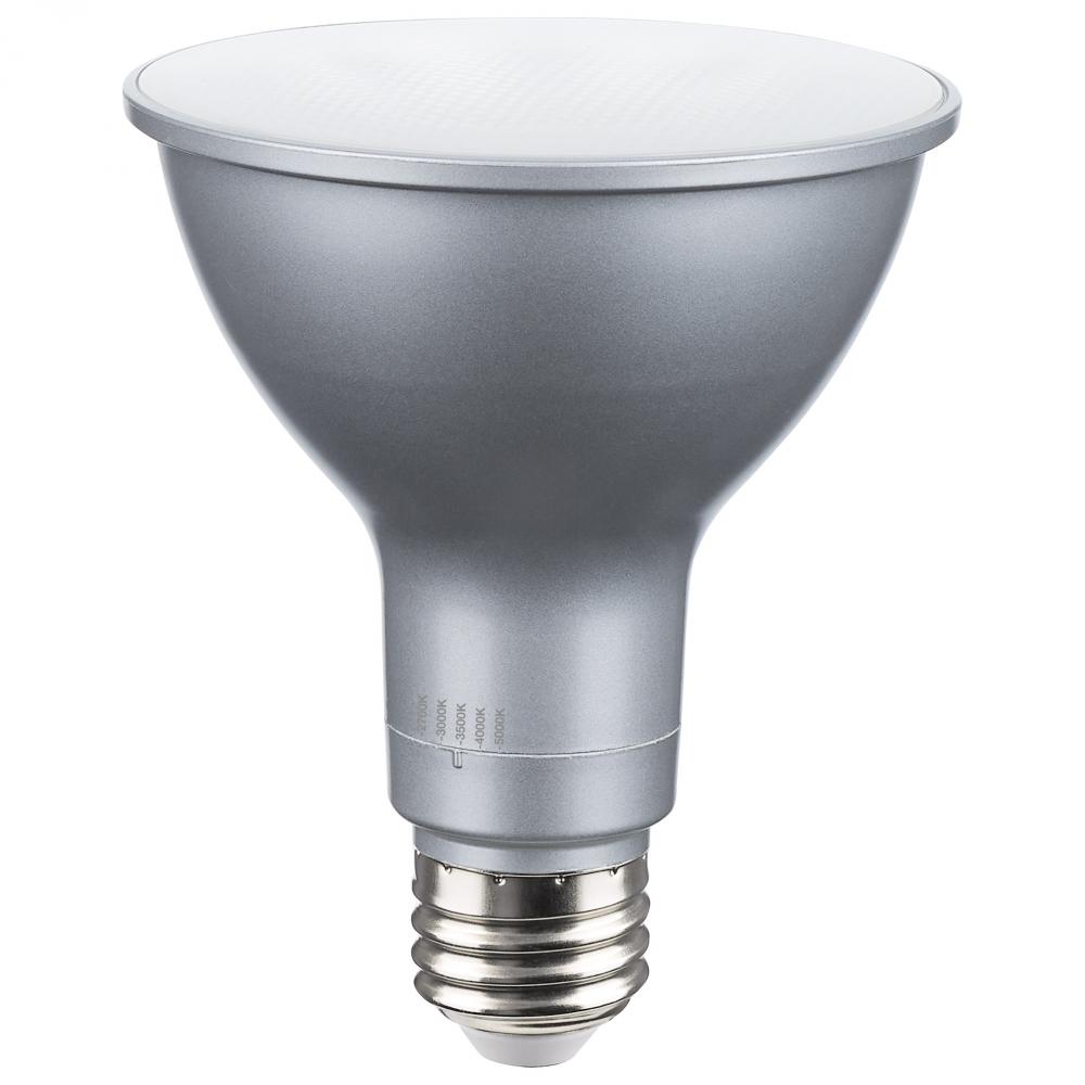 15 Watt PAR30LN High Lumen LED; Long Neck; 27K/30K/35K/40K/50K CCT Selectable; Medium Base; 120 Volt