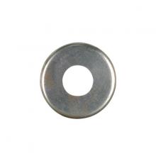 Satco Products Inc. 90/2058 - Steel Check Ring; Curled Edge; 1/8 IP Slip; Unfinished; 1-1/8" Diameter