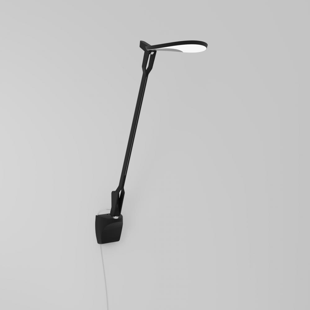 Splitty (Warm Light) (Matte Black) with Wall Mount