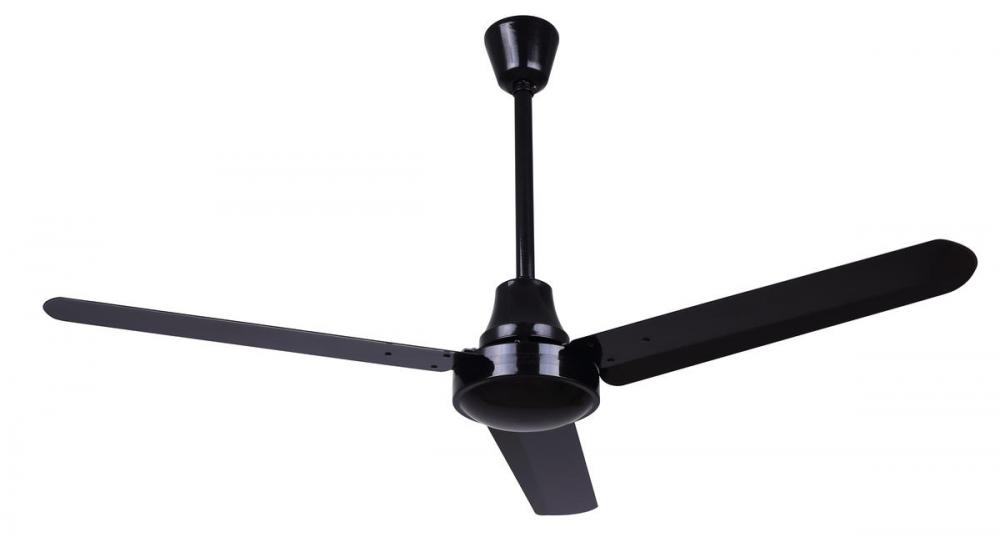 Industrial DC Fan, CP48D10N, 48" Fan, BK Color, Downrod Mount, HIGH PERFORMANCE