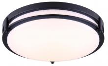 Canarm LFM112A16BK - Gilda, LFM112A16BN, 16" LED Flush Mount, Acrylic, 29W LED (Integrated), Dimmable, 1800 Lumens, 3