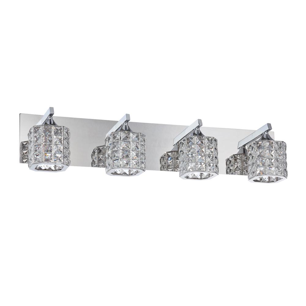 4 LIGHT VANITY - SQUARE SHADES