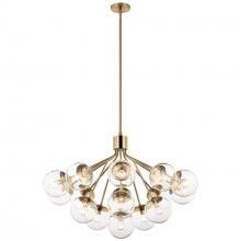 Kichler 52702CPZCLR - Chandelier Convertible 16Lt